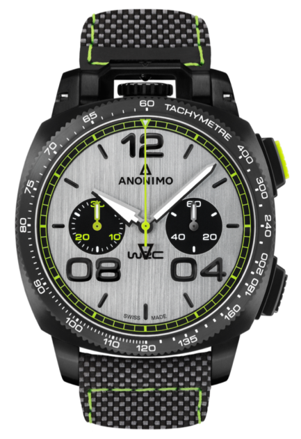 Anonimo AM-1128.21.221.T64 : Militare Chrono PVD / Grey / Fabric