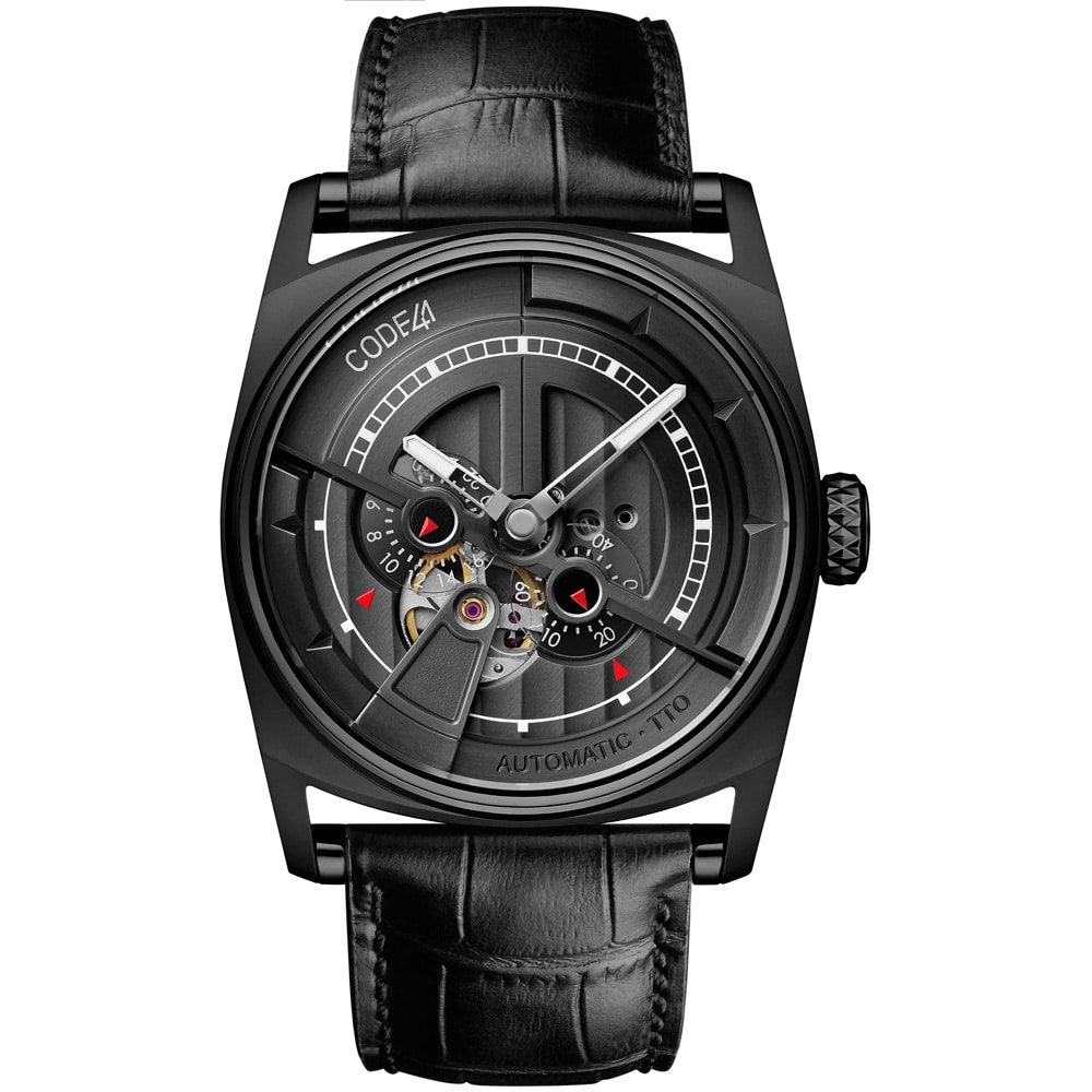 CODE41 AN01-BK-ST-ALIG-BK : Anomaly-01 Black PVD / Black