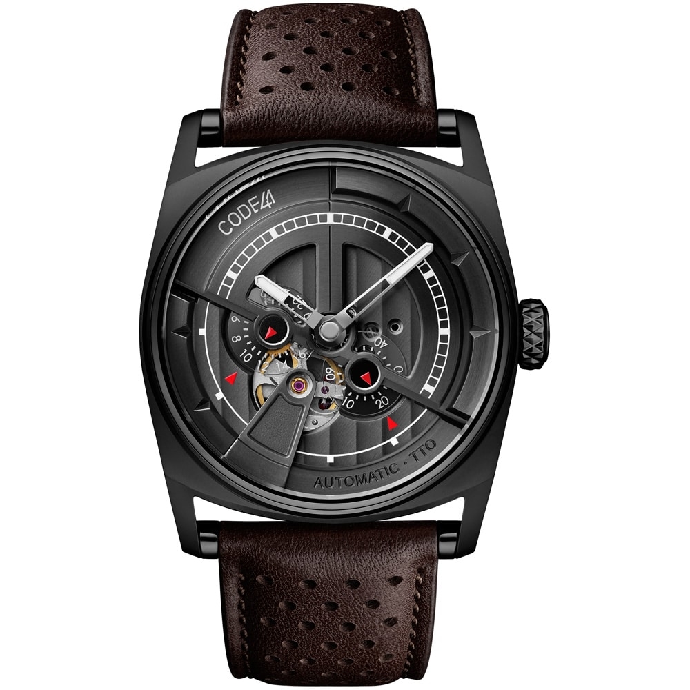CODE41 AN01-BK-ST-PER-BR : Anomaly-01 Black PVD / Black