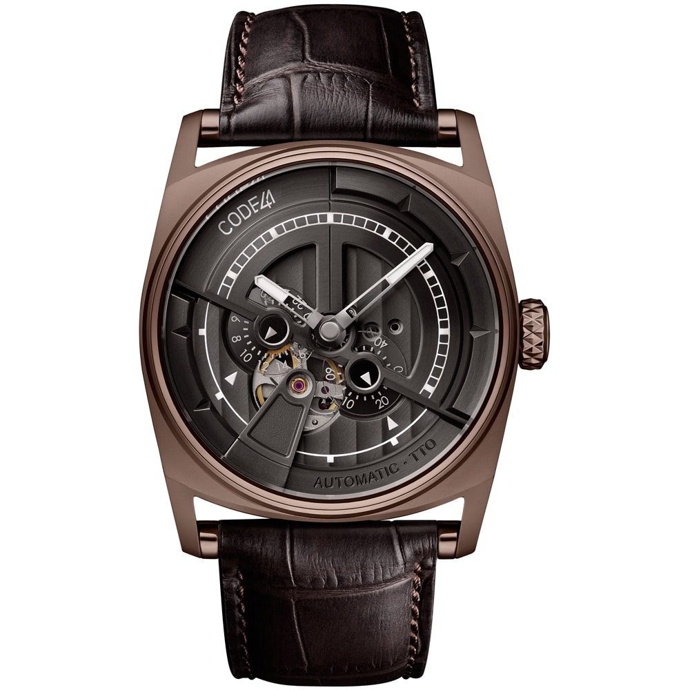 CODE41 AN01-BR-ST-ALIG-BR : Anomaly-01 Brown PVD / Brown