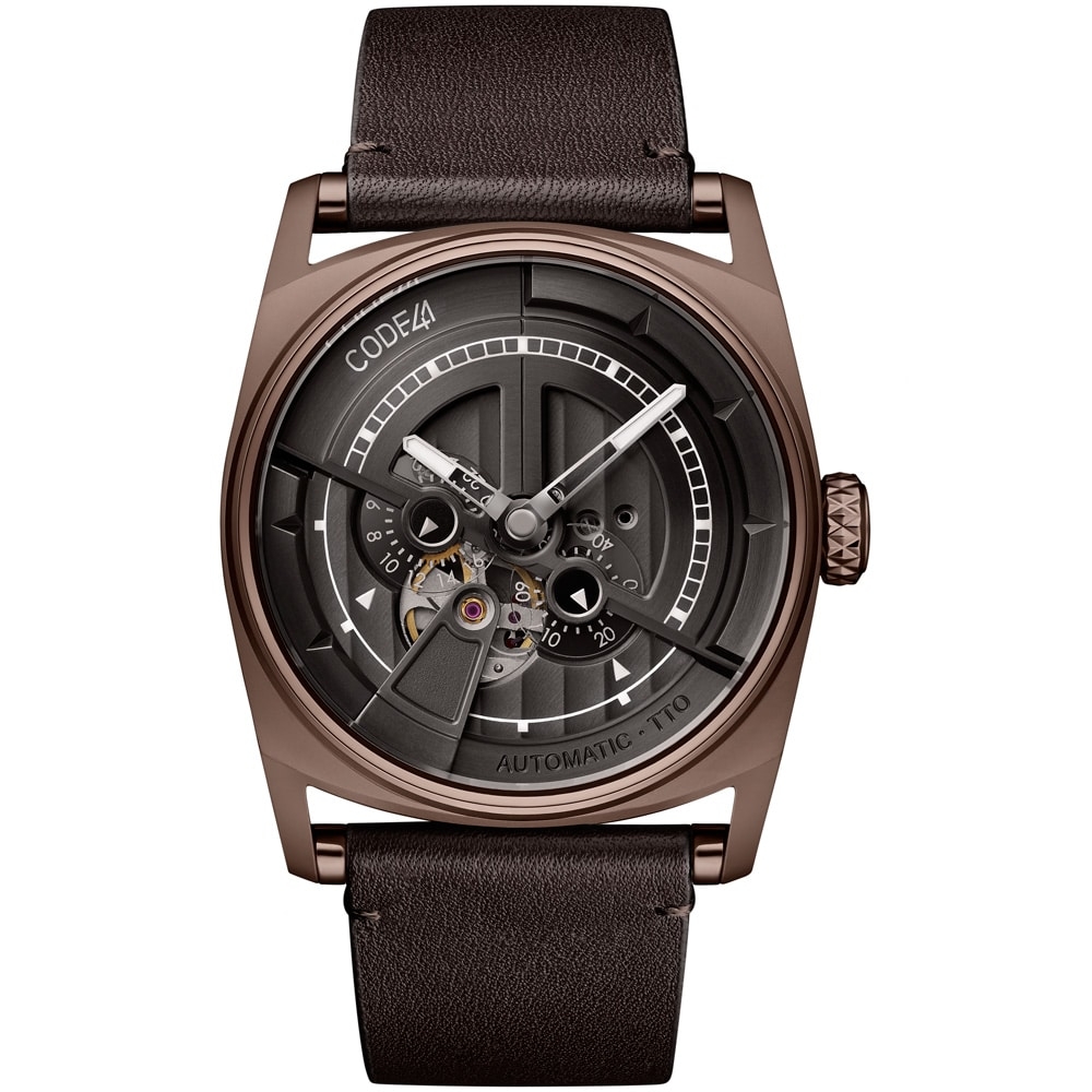 CODE41 AN01-BR-ST-BR : Anomaly-01 Brown PVD / Brown