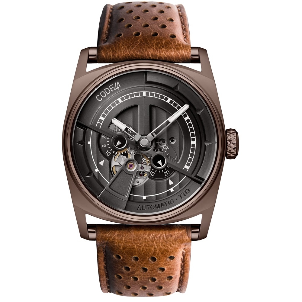 CODE41 AN01-BR-ST-PER-BE : Anomaly-01 Brown PVD / Brown
