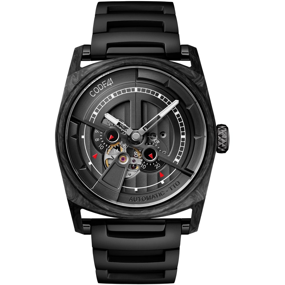 CODE41 AN01-CA-ST-MET-BK : Anomaly-01 Forged Carbon / Black