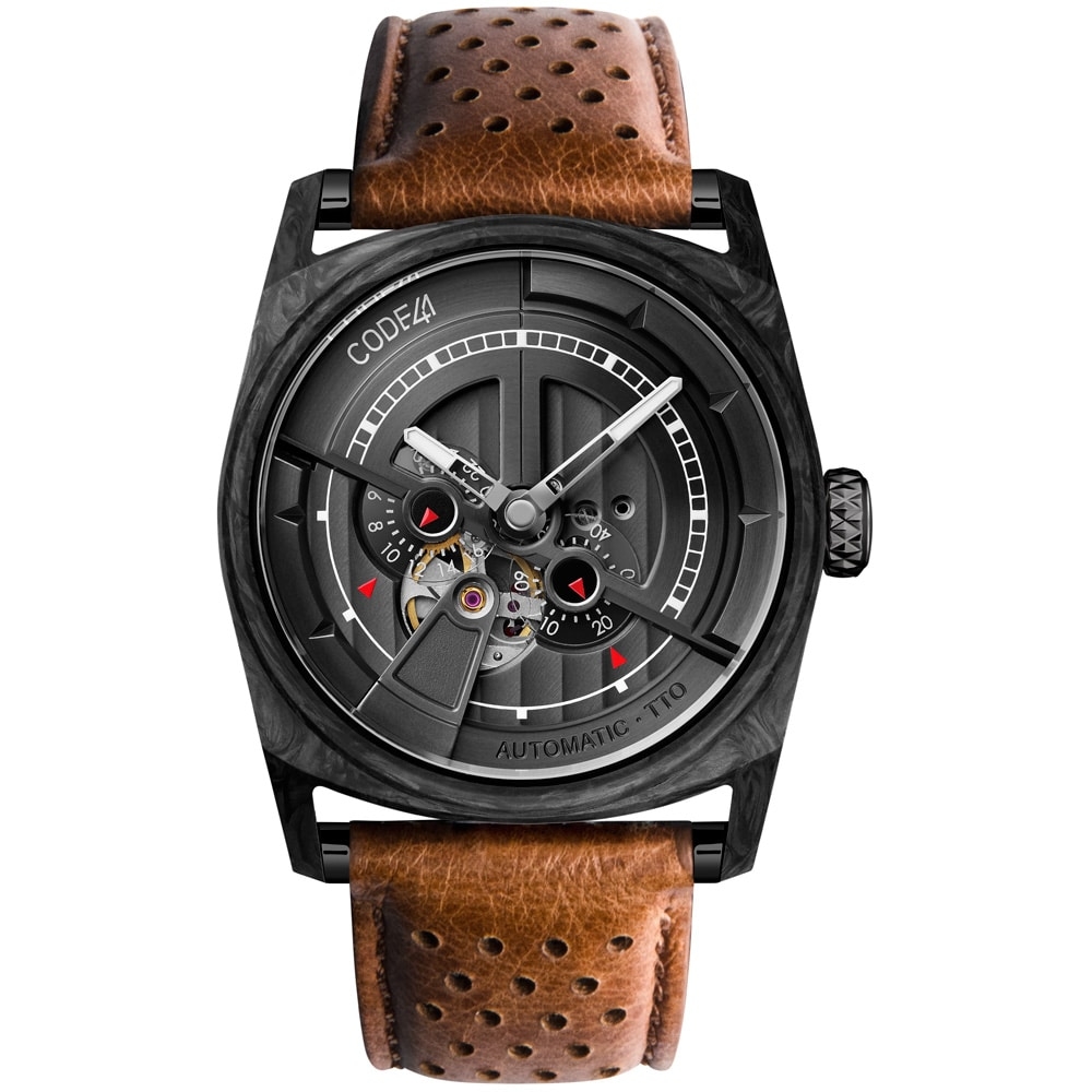 CODE41 AN01-CA-ST-PER-BE : Anomaly-01 Forged Carbon / Black