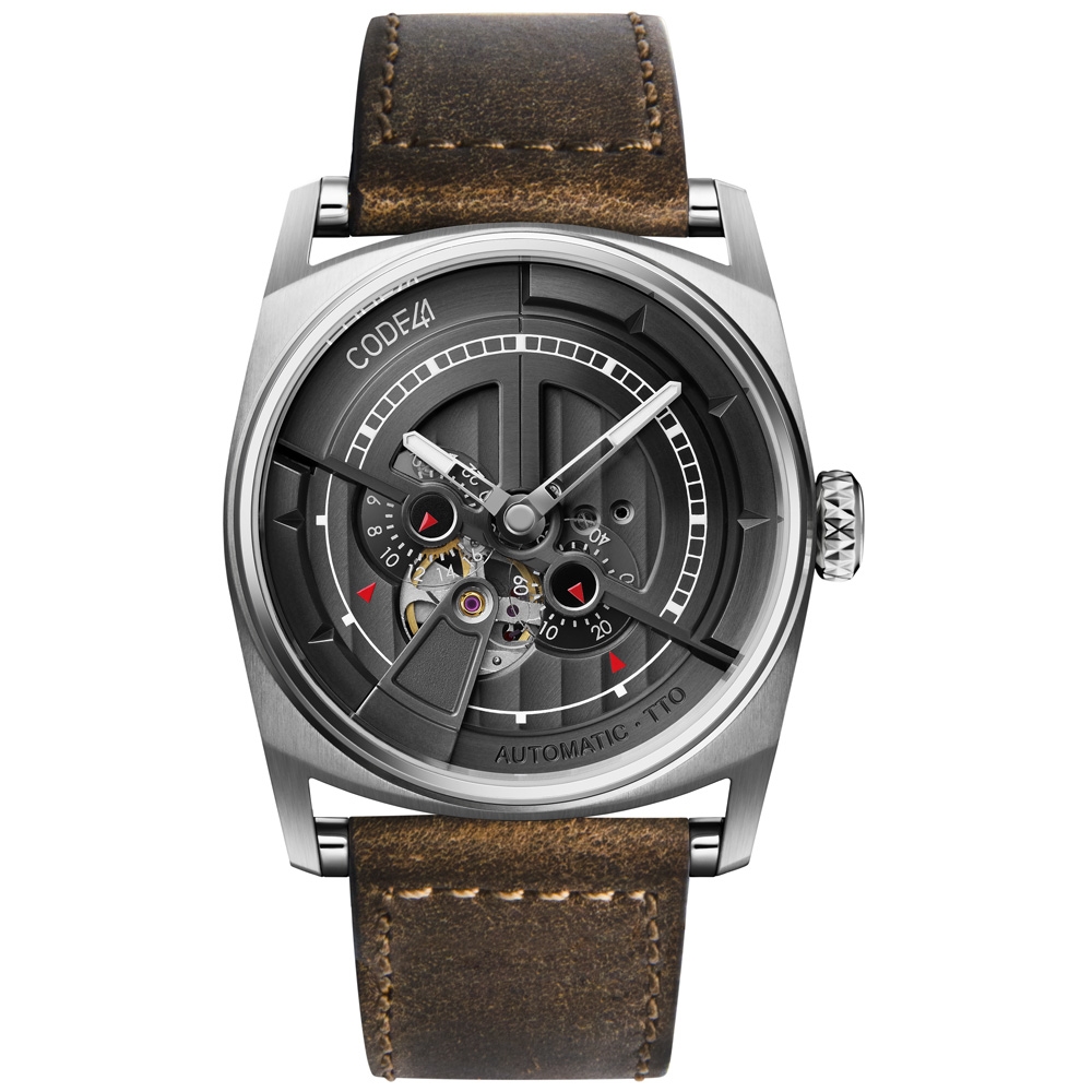 CODE41 AN01-IN-BK-ST-COU-VB : Anomaly-01 Stainless Steel / Black