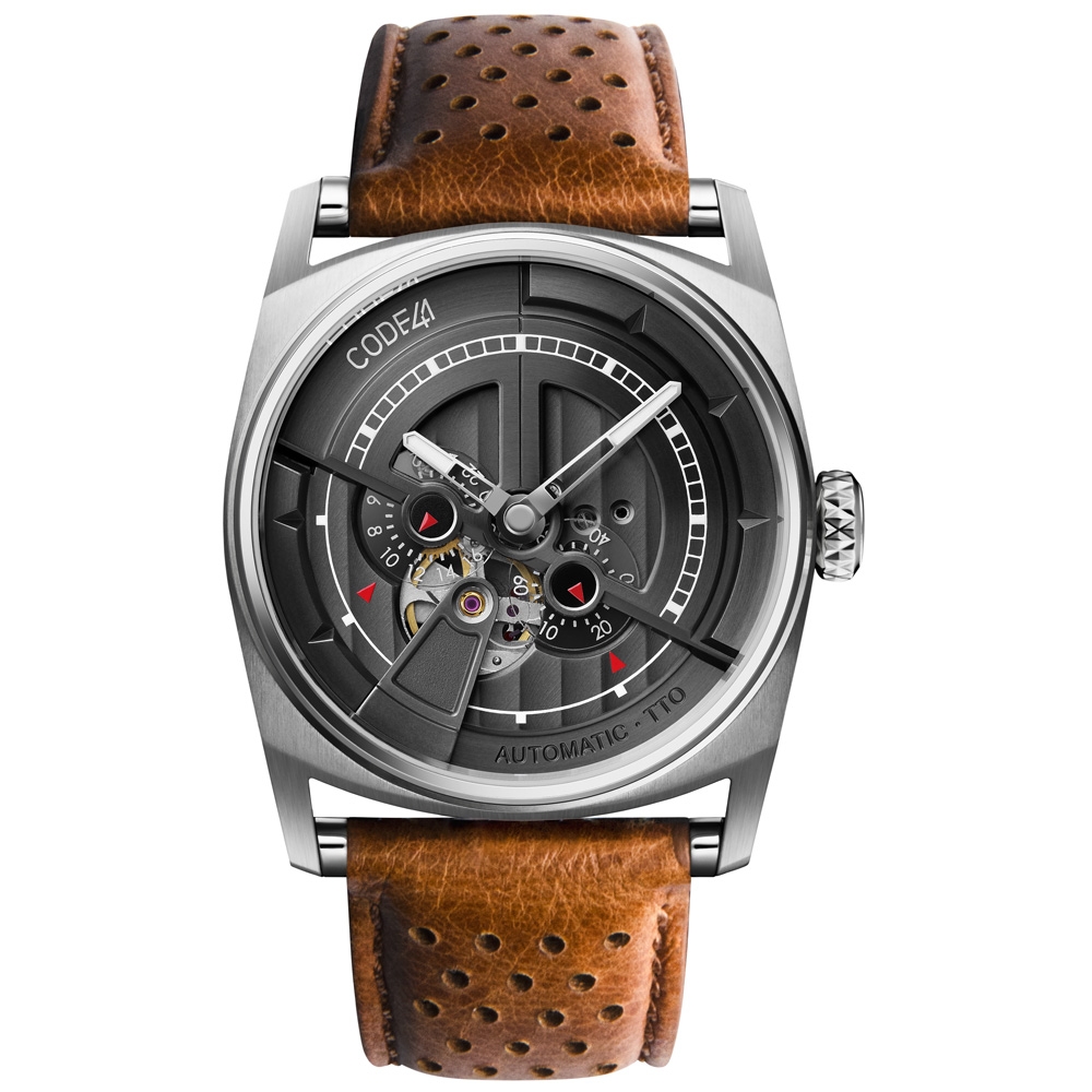 CODE41 AN01-IN-BK-ST-PER-BE : Anomaly-01 Stainless Steel / Black