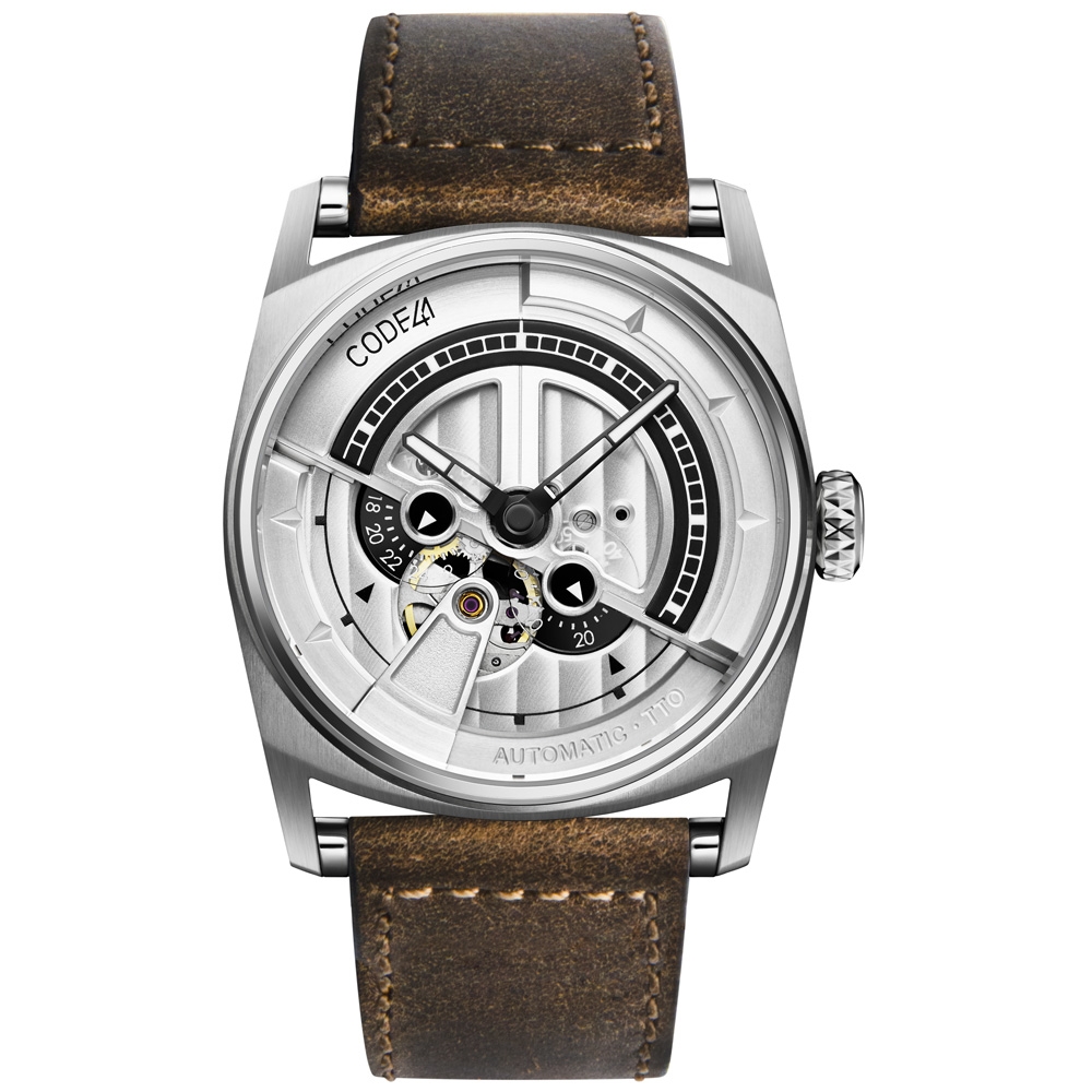 CODE41 AN01-IN-SIL-ST-COU-VB : Anomaly-01 Stainless Steel / Silver