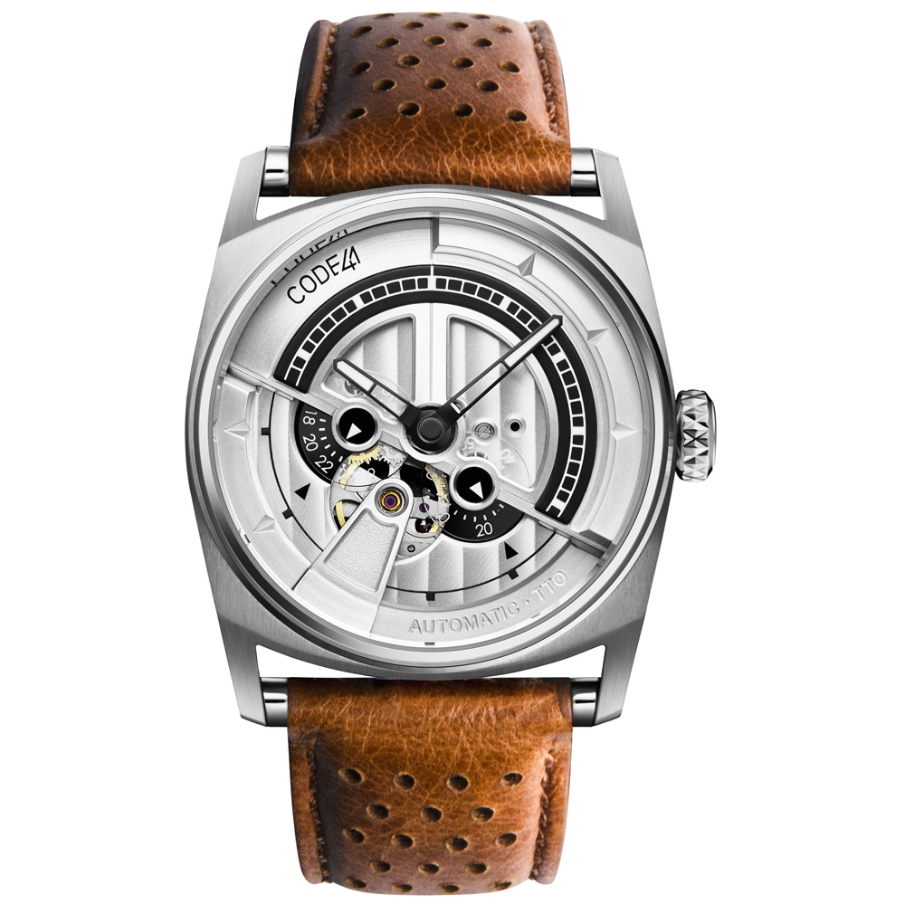 CODE41 AN01-IN-SIL-ST-PER-BE : Anomaly-01 Stainless Steel / Silver