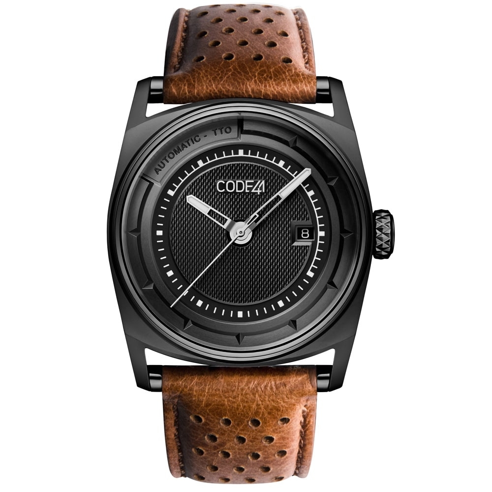 CODE41 AN02-BK-ST-PER-BE : Anomaly-02 Black PVD / Black