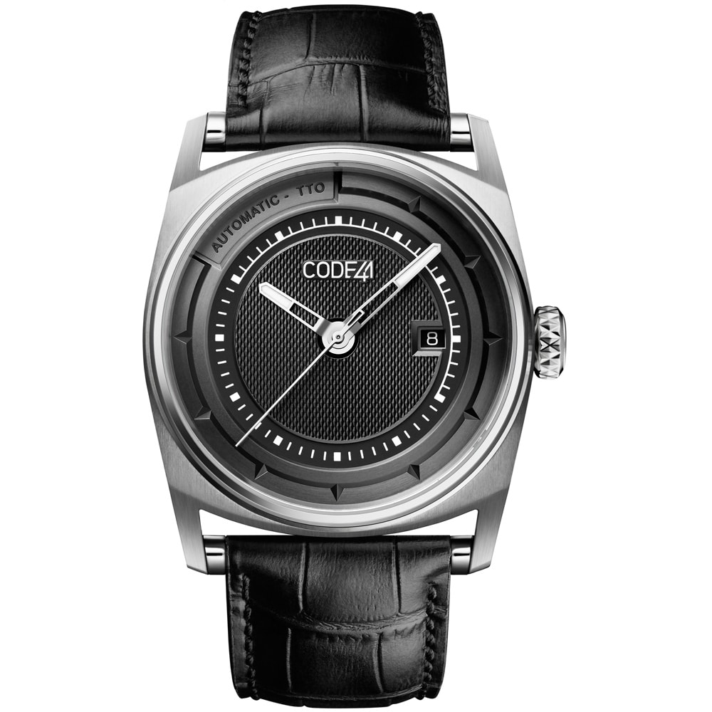 CODE41 AN02-IN-BK-ST-ALIG-BK : Anomaly-02 Stainless Steel / Black