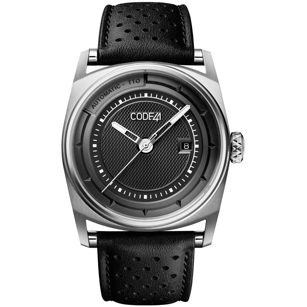 CODE41 AN02-IN-BK-ST-PER-BK : Anomaly-02 Stainless Steel / Black