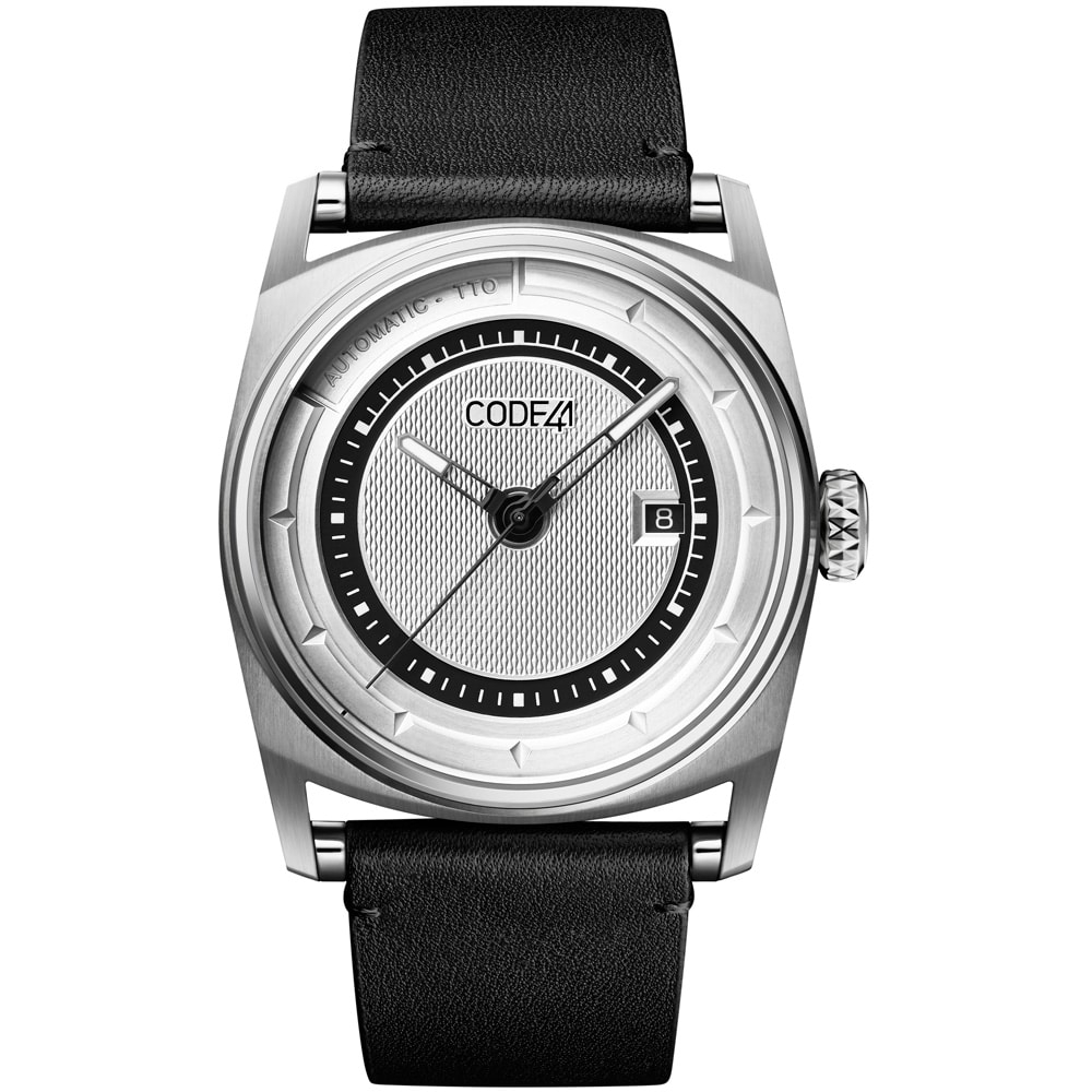 CODE41 AN02-IN-SIL-ST-BK : Anomaly-02 Stainless Steel / Silver