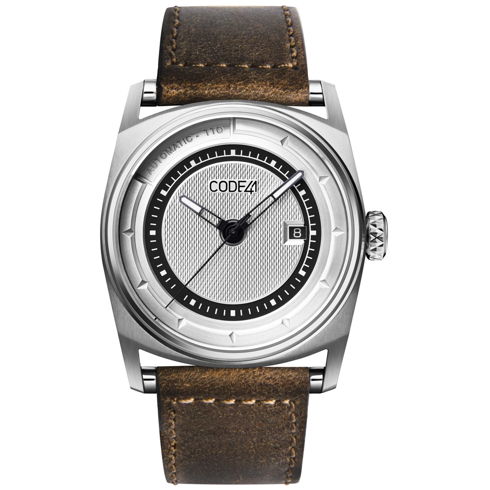 CODE41 AN02-IN-SIL-ST-COU-VB : Anomaly-02 Stainless Steel / Silver