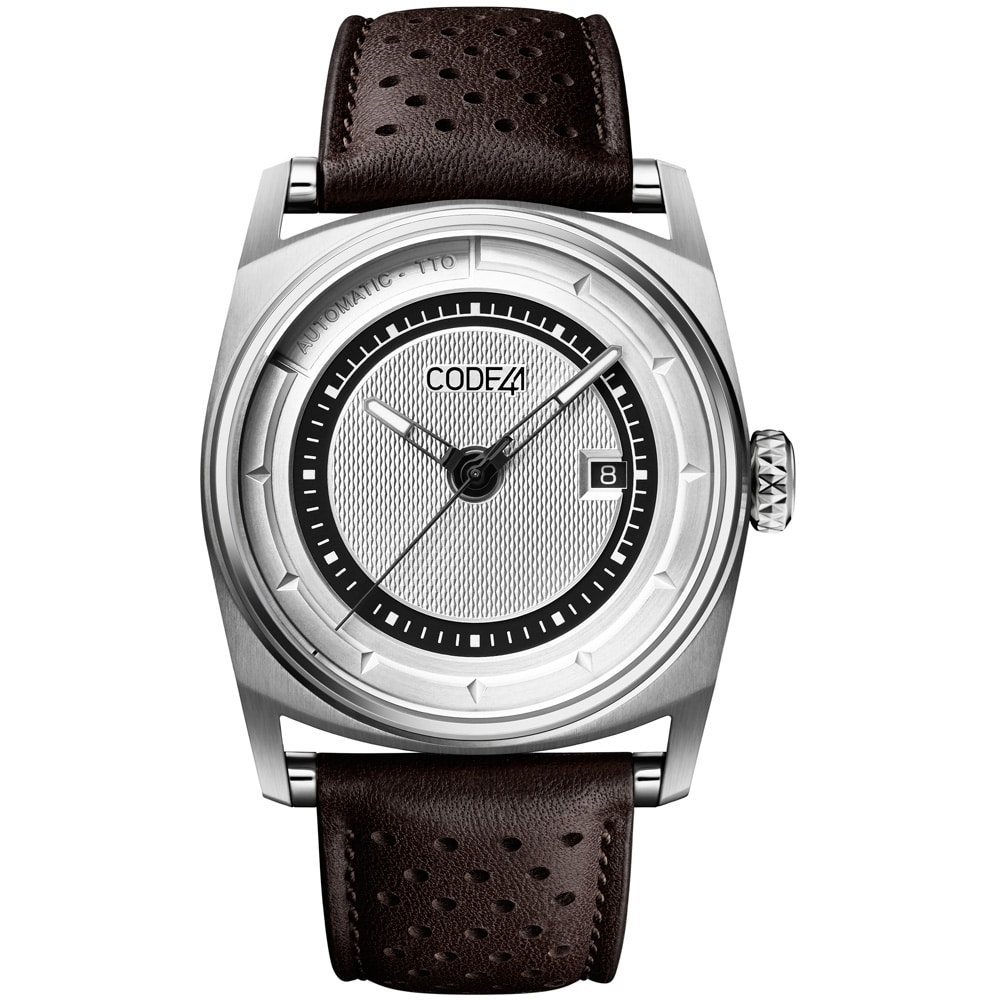 CODE41 AN02-IN-SIL-ST-PER-BR : Anomaly-02 Stainless Steel / Silver