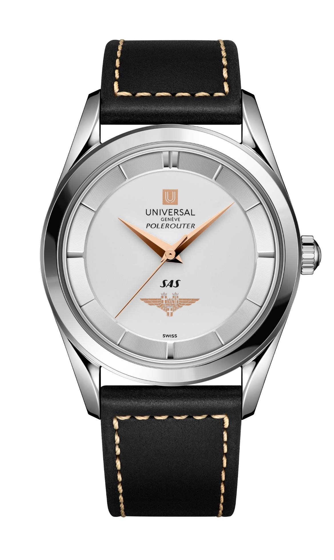Universal Geneve AU6910101G1X1 : Polerouter SAS Tribute Stainless Steel / Silver