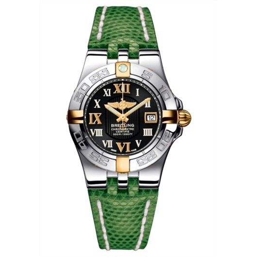 Breitling B71340L2.B951.166Z : Galactic 30 Two Tone Black / Roman / Teju