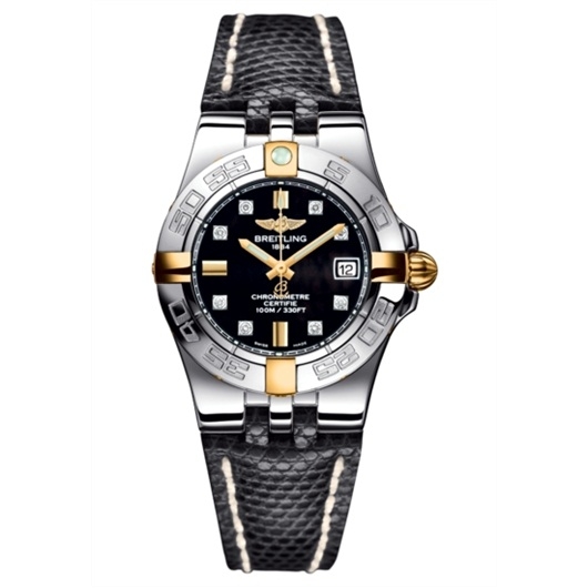 Breitling B71340L2.BA15.168Z : Galactic 30 Two Tone Black / Diamond / Teju