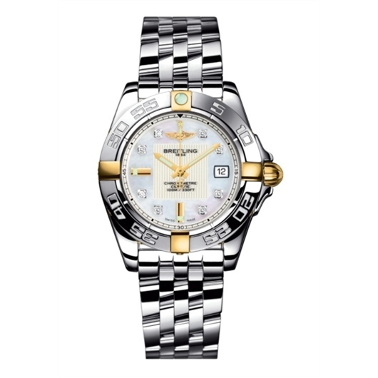 Breitling B71356L2.A710.367A : Galactic 32 Two Tone MOP / DIamond / Bracelet