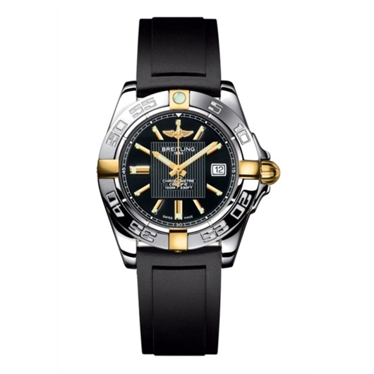 Breitling B71356L2.BA11.133S : Galactic 32 Two Tone Black / Rubber