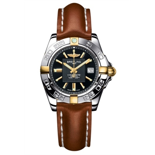 Breitling B71356L2.BA11.406X : Galactic 32 Two Tone Black / Calf