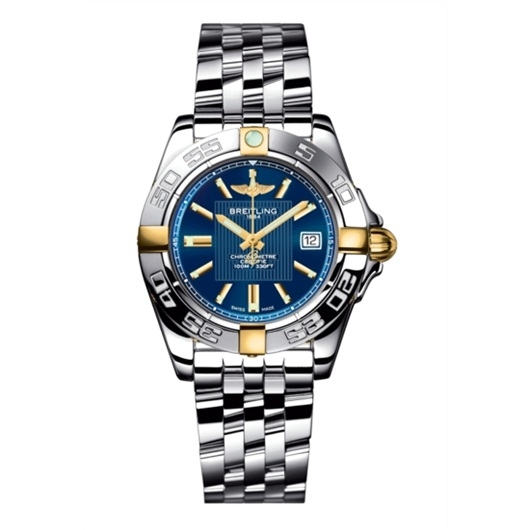 Breitling B71356L2.C812.367A : Galactic 32 Two Tone Blue / Bracelet