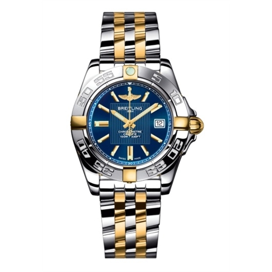 Breitling B71356L2.C812.367D : Galactic 32 Two Tone Blue / Two Tone Bracelet