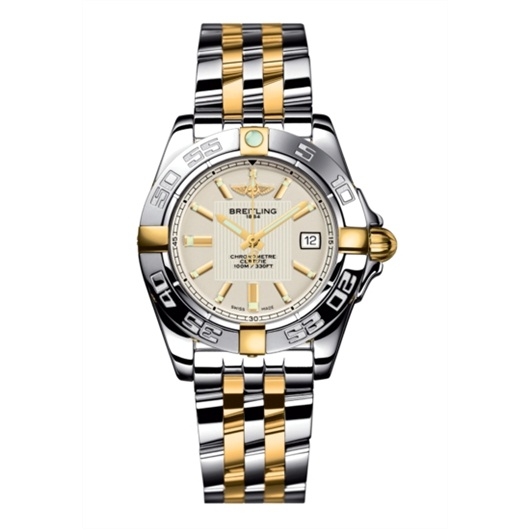 Breitling B71356L2.G703.367D : Galactic 32 Two Tone Silver / Two Tone Bracelet
