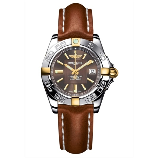 Breitling B71356L2.Q580.406X : Galactic 32 Two Tone Bronze / Calf