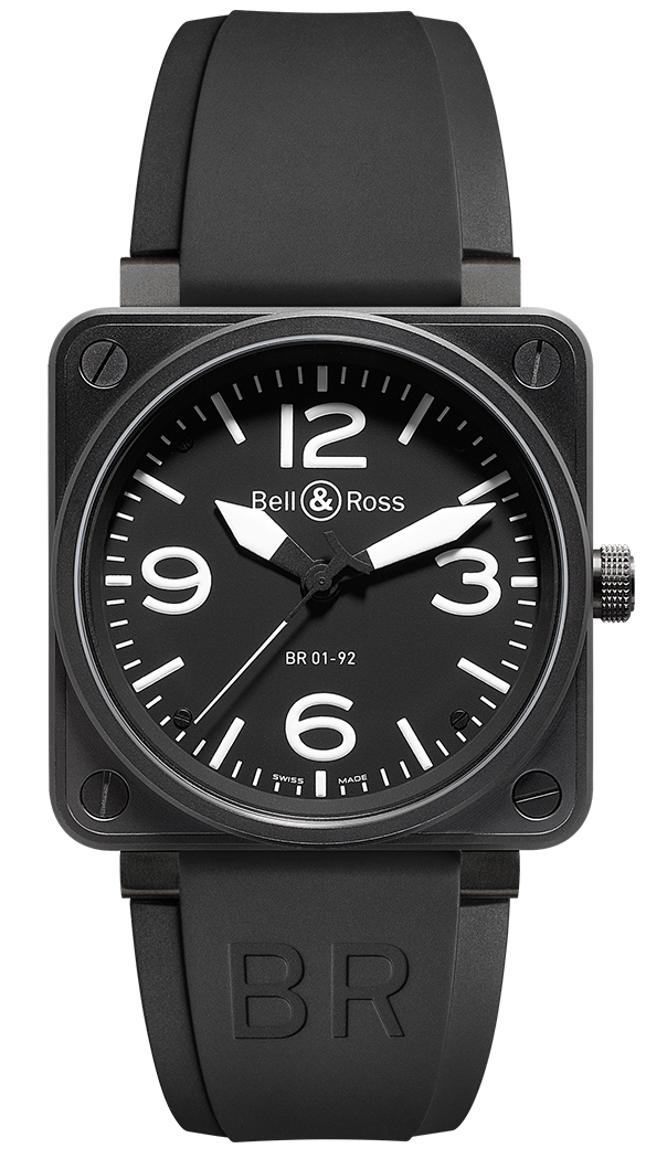 Bell & Ross BR0192-BL-CA : BR 01 92 Carbon