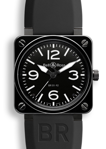 Bell & Ross BR0192BLCERSRB : BR 01 92 Ceramic
