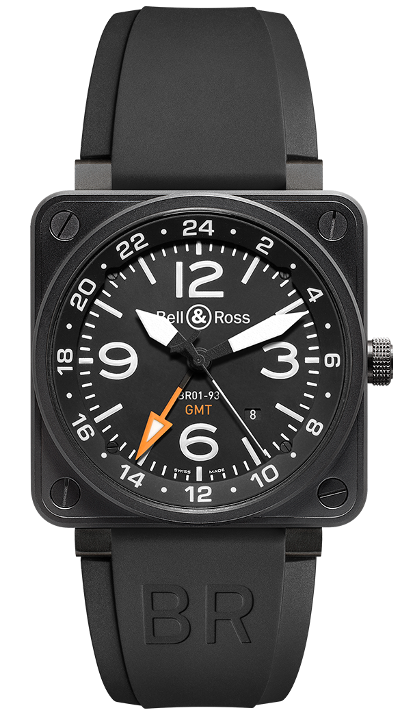 Bell & Ross BR0193-GMT : BR 01 93 GMT 24H