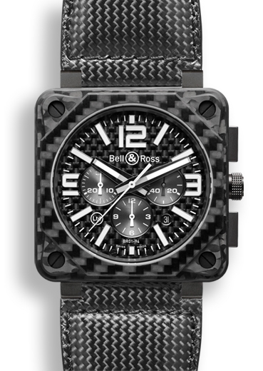 Bell & Ross BR0194CAFIBER : BR 01 94 Carbon Fiber Chronograph