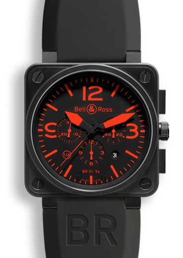 Bell & Ross BR0194RED : BR 01 94 Red Chronograph