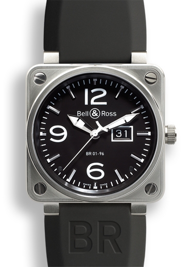 Bell & Ross BR0196BLST : BR 01 96 Grande Date