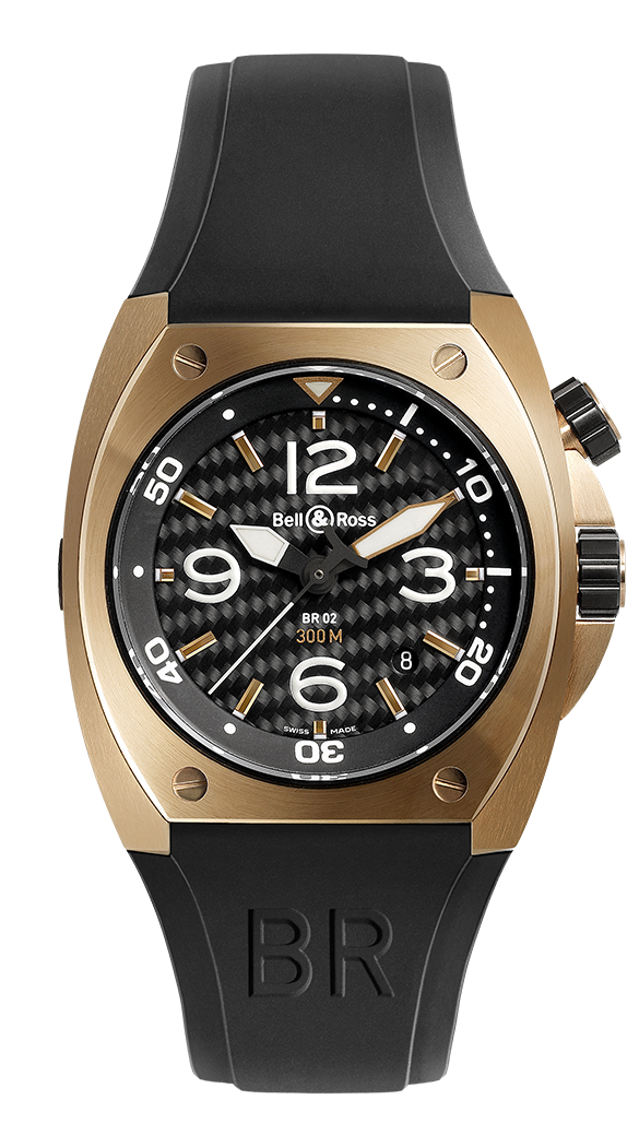 Bell & Ross BR02-PINKGOLD : BR 02 92 Pink Gold
