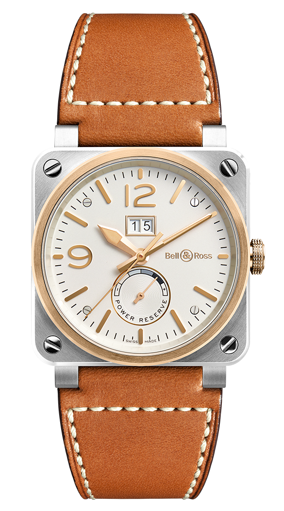 Bell & Ross BR0390-BICOLOR : BR 03 90 Steel & Rose Gold