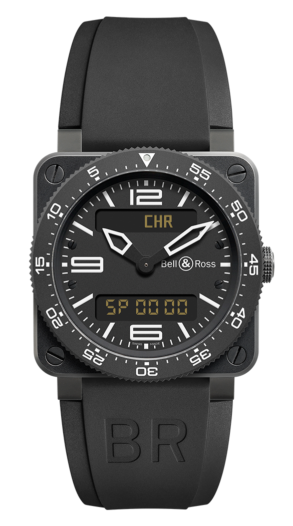 Bell & Ross BR0392-AVIA-CA : BR 03 92 Type Aviation Carbon