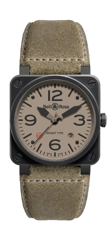 Bell & Ross BR0392-DESERT-CA : BR 03-92 Desert Type