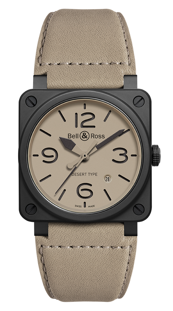 Bell & Ross BR0392-DESERT-CE : BR 03 92 Desert Type Ceramic