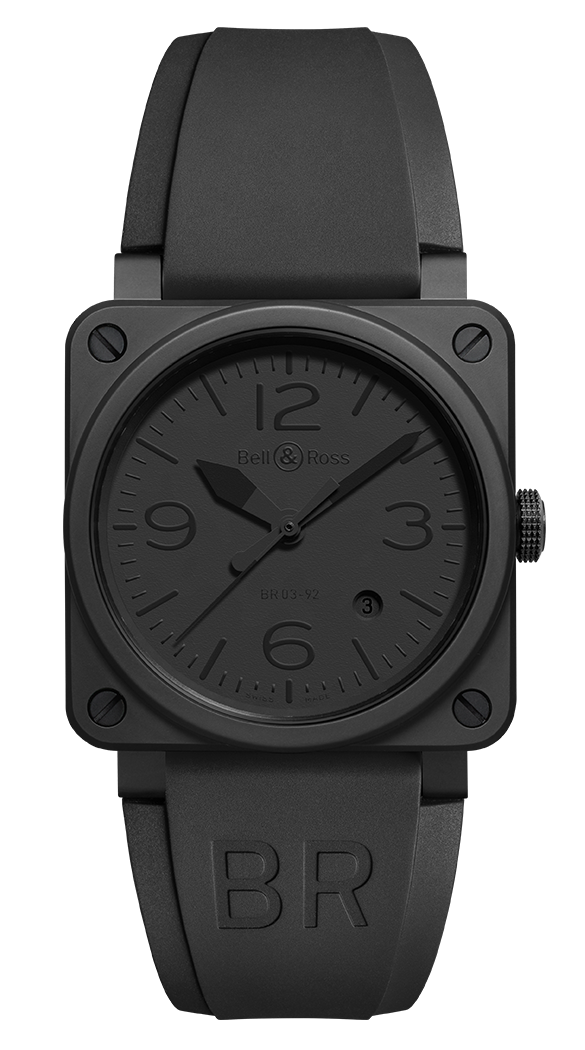 Bell & Ross BR0392-PHANTOM-CE : BR 03 92 Phantom Ceramic