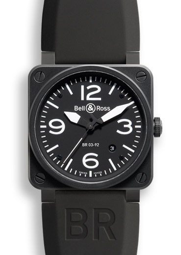 Bell & Ross BR0392BLCA : BR 03 92 Carbon