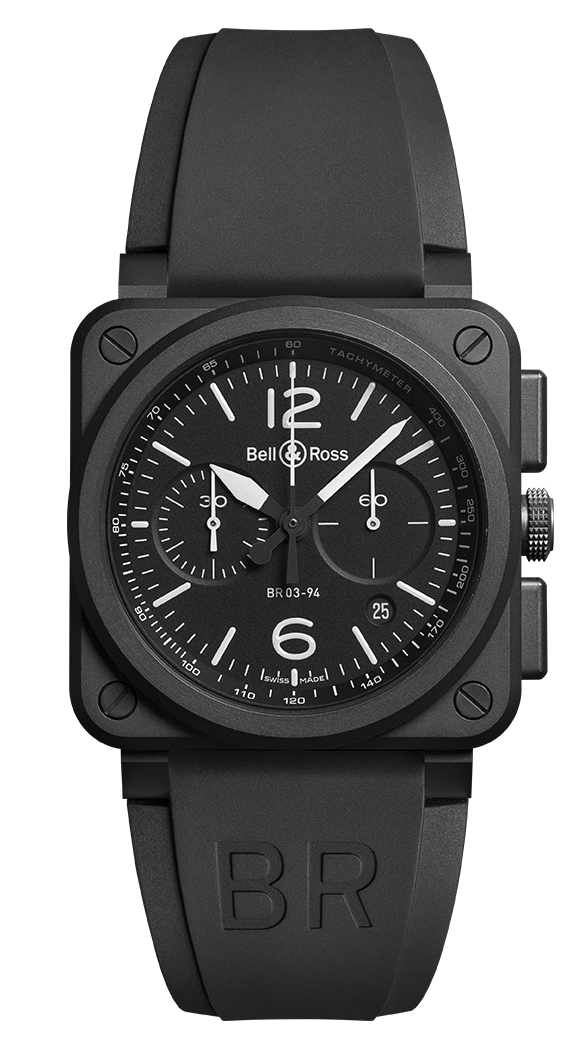 Bell & Ross BR0394-BL-CE : BR 03-94 Black Matte