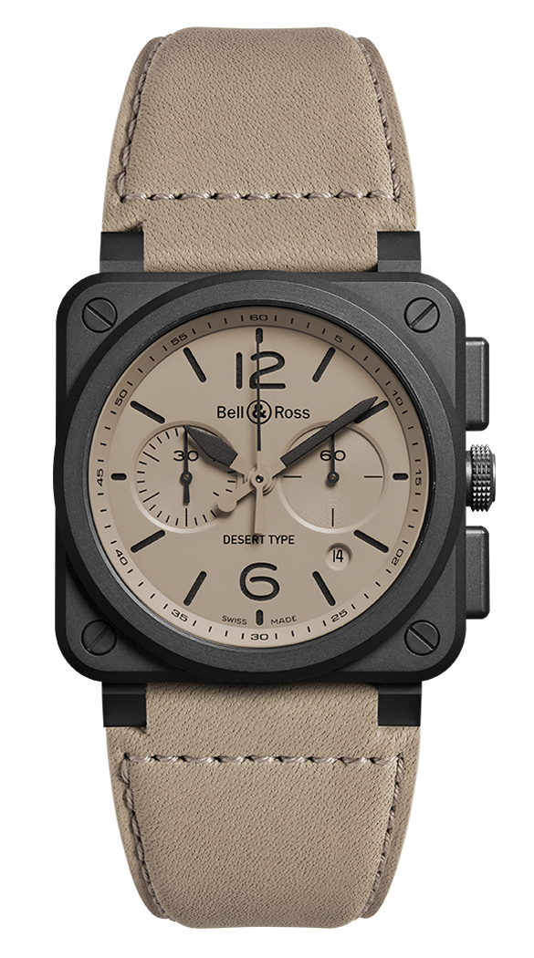 Bell & Ross BR0394-DESERT-CE : BR 03-94 Desert Type Ceramic