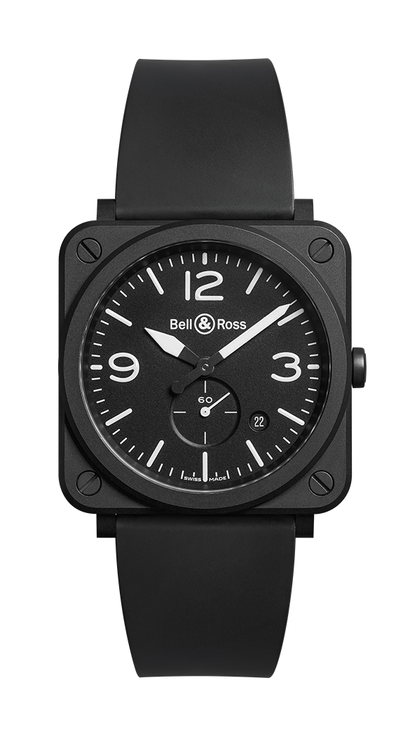 Bell & Ross BRS-BL-CEM : BR S Matte Black Ceramic