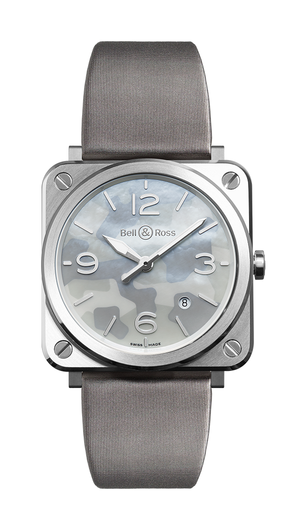 Bell & Ross BRS-CAMO-ST : BR S Grey Camouflage