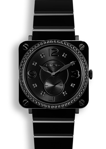 Bell & Ross BRSBLCPHLGDSCE : BR S Black Ceramic Phantom Diamonds