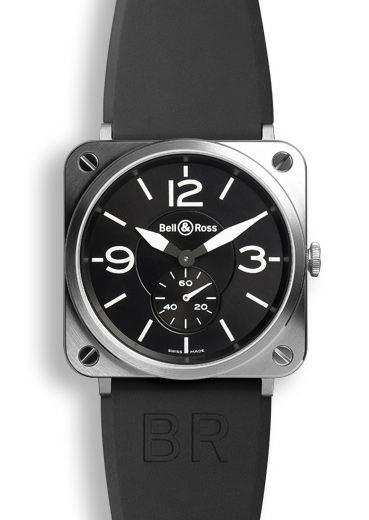 Bell & Ross BRSBLSTSRB : BR S Steel