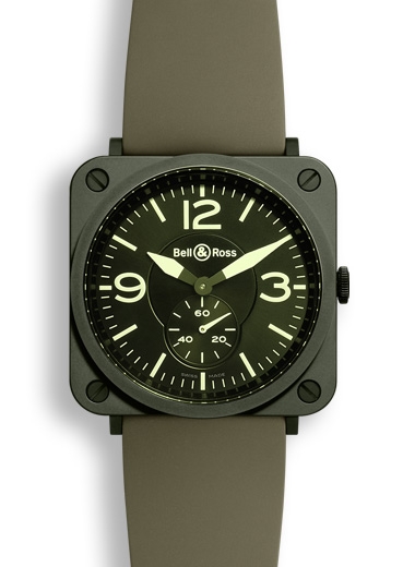 Bell & Ross BRSCERAMMILSRB : BR S Military Ceramic
