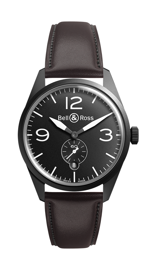 Bell & Ross BRV123-BL-CA/SCA : BR 123 Original Carbon