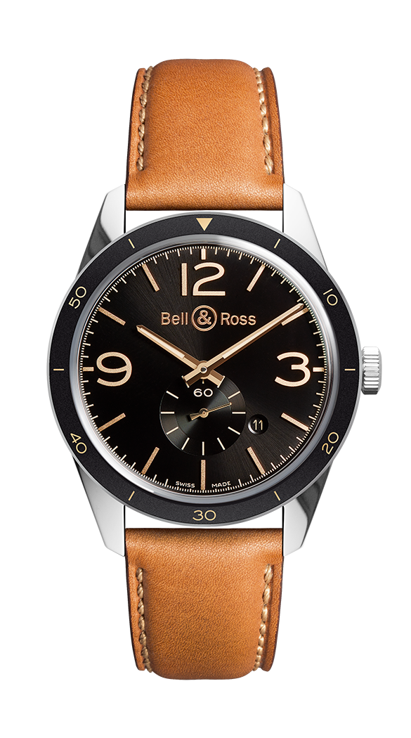 Bell & Ross BRV123-GH-ST/SCA : BR 123 Golden Heritage